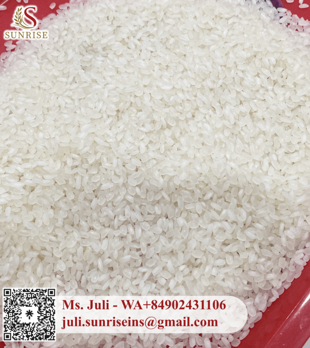 Short-grain Japonica / Calrose Rice Polish with/without oil 5% Broken - 