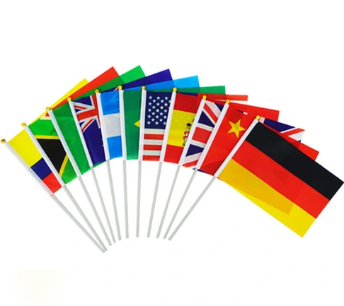 Custom Printed Hand Waving flag For Various Events