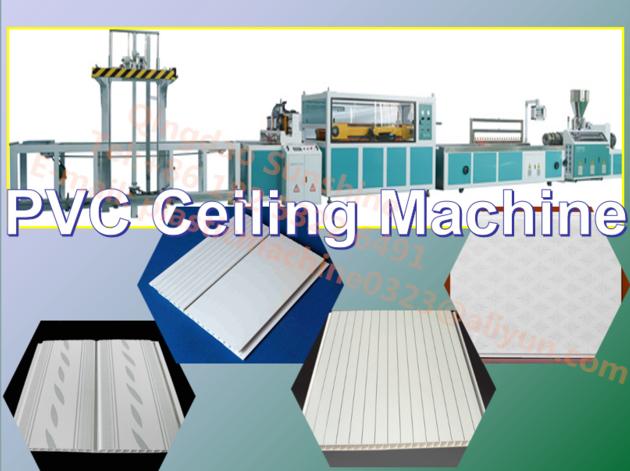 Plastic Ceiling Board Making Machine