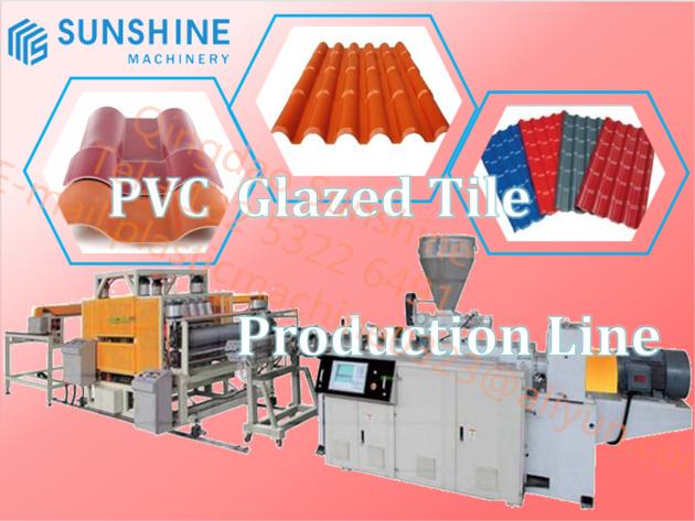 PVC Glazed Tile Production Line