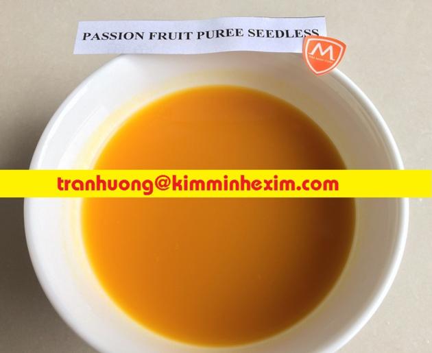 PASSION FRUIT PUREE SEED SEEDLESS