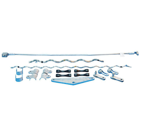 Double Helical Preformed Suspension Clamp Overhead Line for OPGW