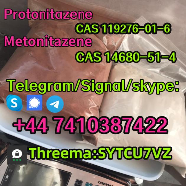 research chemicals CAS 119276-01-6 Protonitazene CAS 14680-51-4 Metonitazene Telegarm/Signal/skype:+