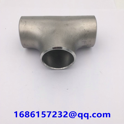 Butt weld fittings, Duplex Stainless Steel 1-1/2'' sch10 Butt-welding Equal Tee ASTM A815 UNS S32202