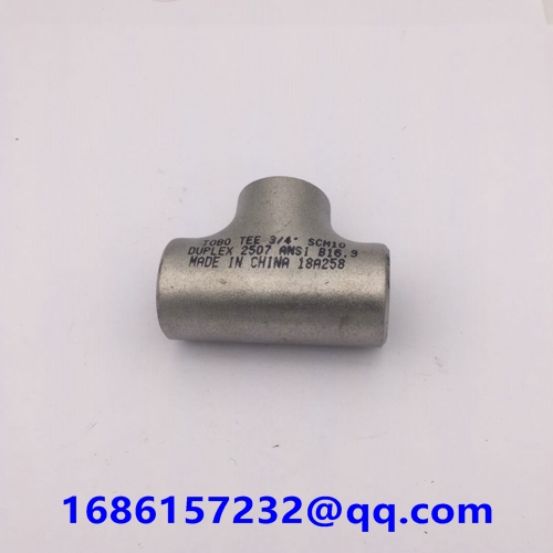 Butt-welding Pipe Fittings Butt-welding Equal Tee ASTM A815 UNS S32101 1-1/4'' SCH10 ASME B16.9  Dup