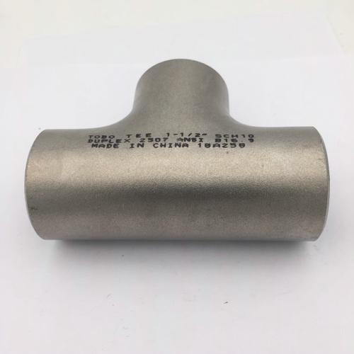 Butt-welding Pipe Fittings Butt-welding TEE ASTM A815 UNS S31803  1-1/2''x1-1/2''SCH10 ASME 
