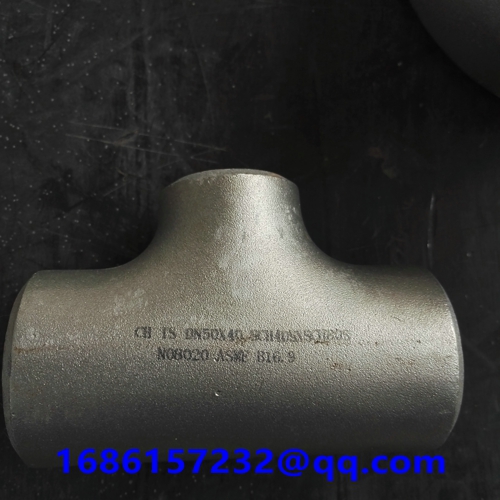 Pipe Fittings Nickel alloy steel TEE Alloy 825 6''*3 SCH40S ASME B16.9