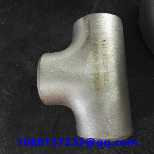 Pipe Fittings Nickel alloy steel TEE  Alloy 600 6''*3 SCH40S ASME B16.9