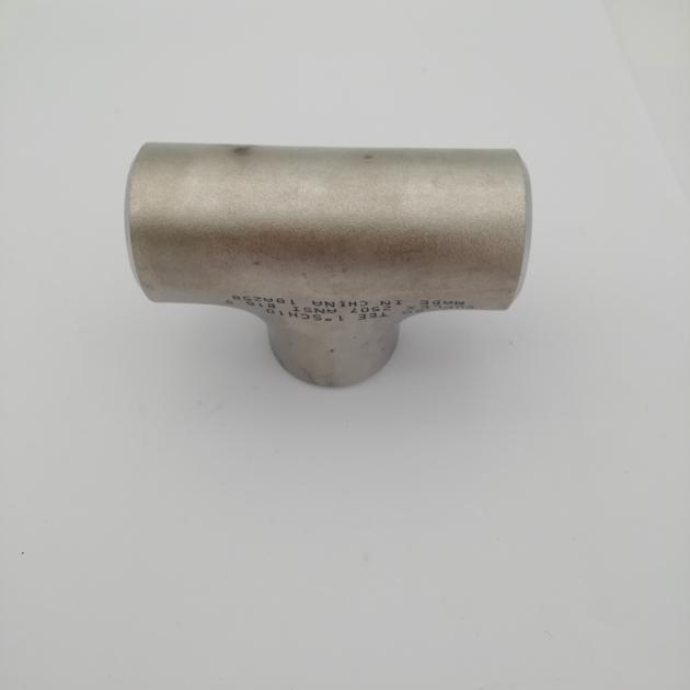 BW Pipe Fittings Equal Tee ASTM A815 UNS S32550 3/4'' SCH80 ASME B16.9 Duplex Stainless Steel