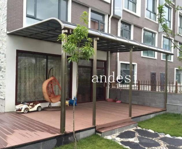 waterproof patio cover with aluminum structure 