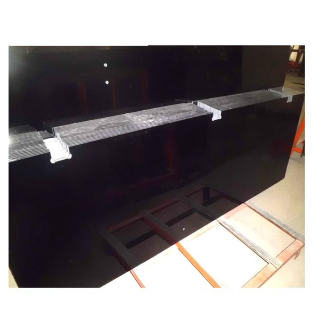 Dark Grey Colored Tempered Glass 5mm