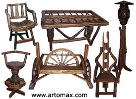 Wagon Wheel Furniture
