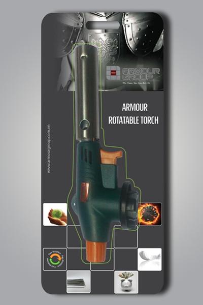 Armour rotatable torch