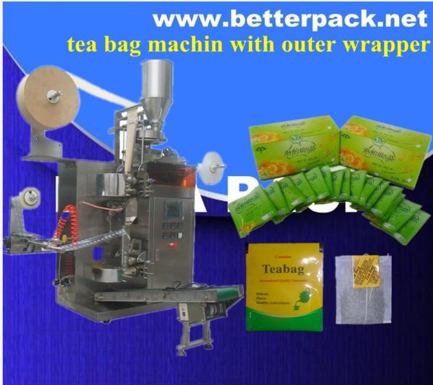 BT-18II Tea bag pack machine for tea bags with outer wrapper