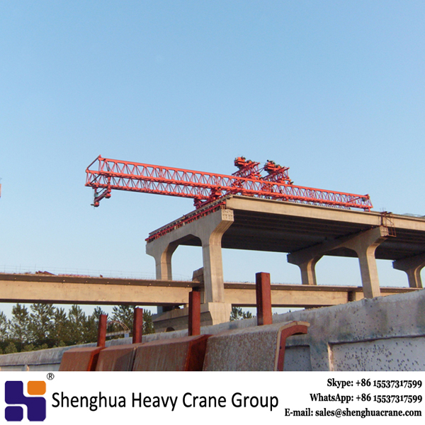 100 ton 120 ton double truss span by span beam launcher