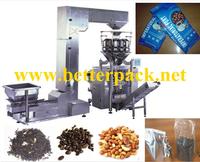 automatic chips  weighing vertical forming filling sealing machine