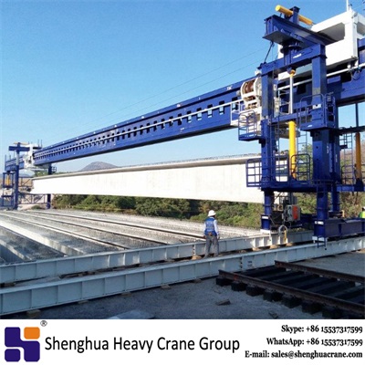 150ton single box beam launcher by span by span for bridge erecting