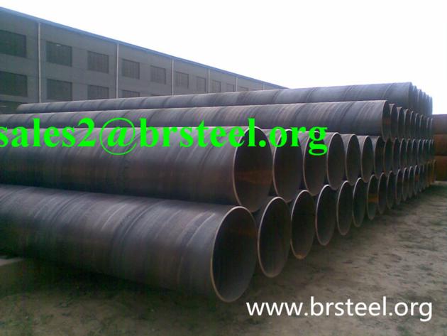 Manufacturer of API5l Psl Spiral  Steel Pipe/SSAW Pipe"