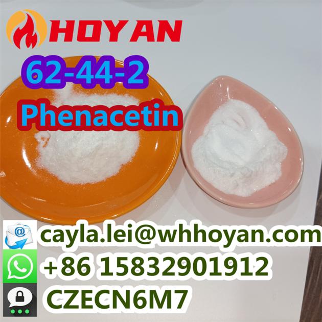 No Customs Issues Top Quality Pain Relieving CAS 62-44-2 Phenacetin Powder WA:+86 15832901912
