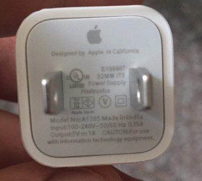 apple charger A1385 original bulk from citi