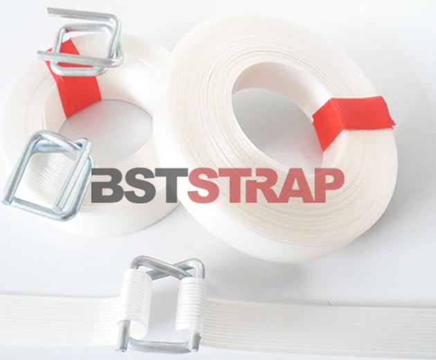 13mm- 32mm  Polyester Cord Composite Strap use for packaging