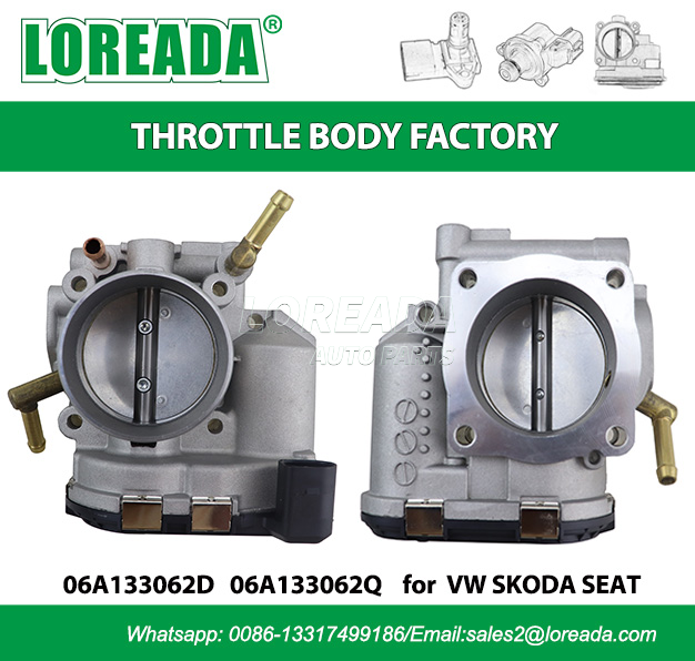 Throttle Body for VW Skoda Octavia Fabia Seat Cordoba Ibiza 2.0 OEM 14252 06A133062Q 0280750061