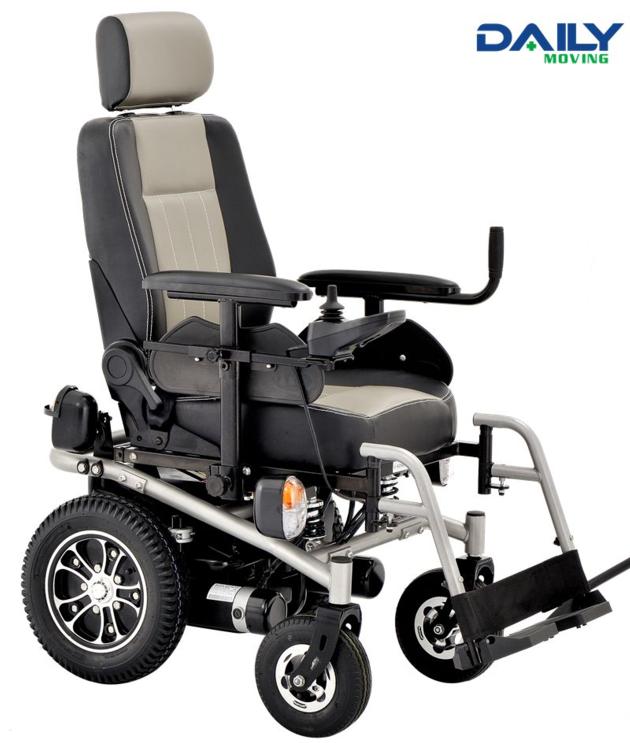 Heavy Duty Power Wheelchair With Lamp