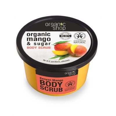 Organic Shop Body SOrganic Shop Body Scrub Kenyan Mango, 250 mlcrub Kenyan Mango, 250 ml