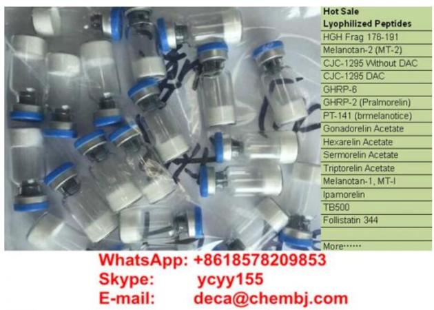 Muscle Growth Peptides CAS 50-56-6 , Hormone Oxytocin 2mg / Vial For Hasten Parturition