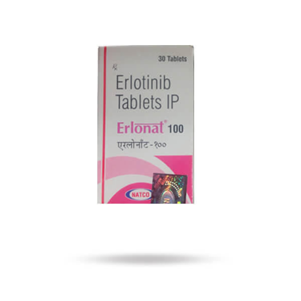 Erlonat 100 mg Erlotinib Tablets