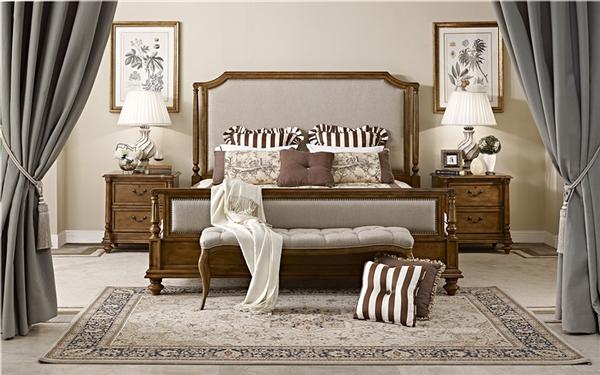 Ekar Furniture Wood Double Bed Designs with box
