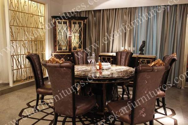 luxury dining table style, dinging table and chair