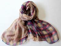 Printed viscose scarf