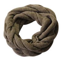 100% acrylic knitted loop scarf