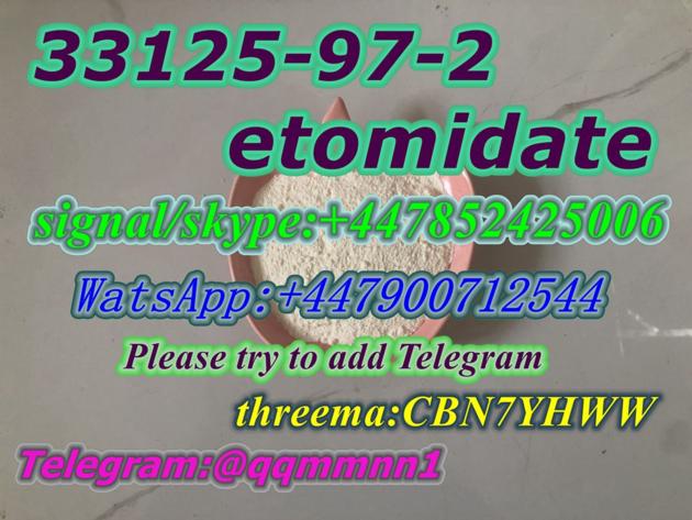 CAS  33125-97-2  etomidate