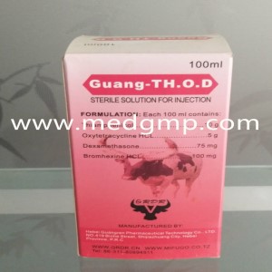 Guang-TH.O.D STERILE SOLUTION FOR INJECTION Thiamphenicol+Oxytetracycline HCL+Dexamethasone