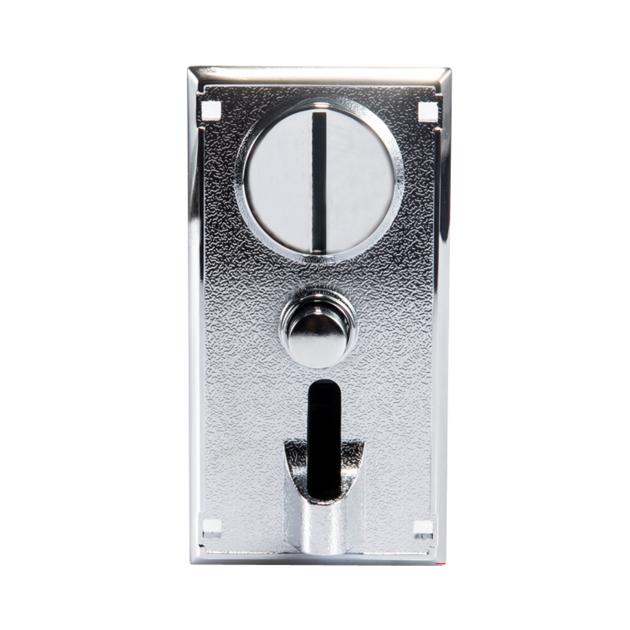 Metal Panel Coin Acceptor With Coin