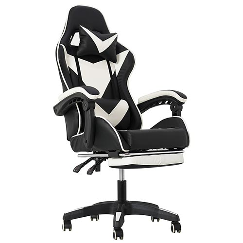 Comfortable Recling Gaming Chair With Footrest
