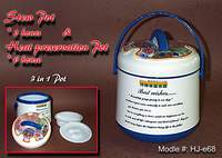 Plastic Heat Preservation Pot