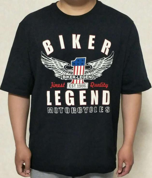 harley biker legend eagle shorts sleeve men's t-shirts 20FM-99867