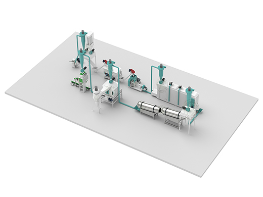 Dry Type Fish Feed Plant