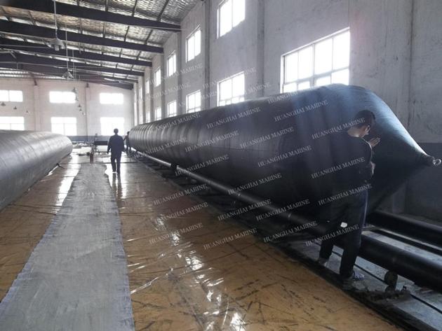 ship launching airbag rubber airbag salvage airbag pipeline airbag caisson airbag 