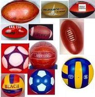 Sports balls inflatable