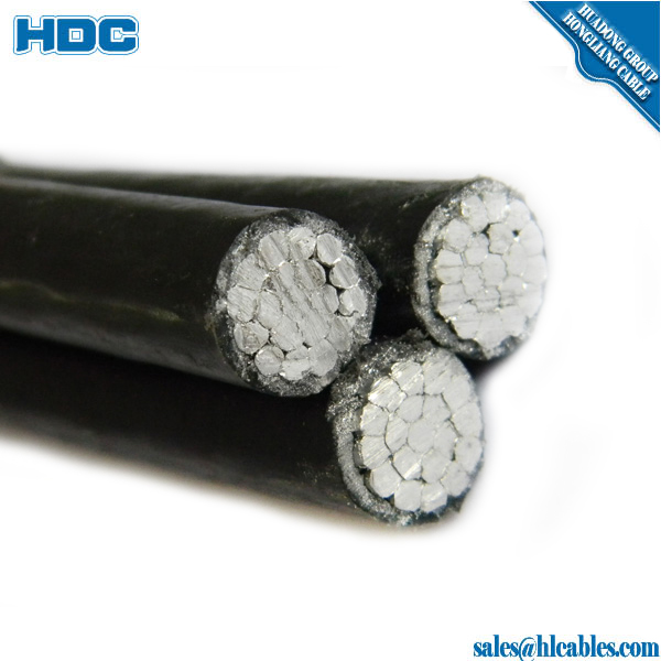 NFC standard 0.6/1kv ABC Cable 3*70+54.6mm2 Multi core aerial bundled overhead cable