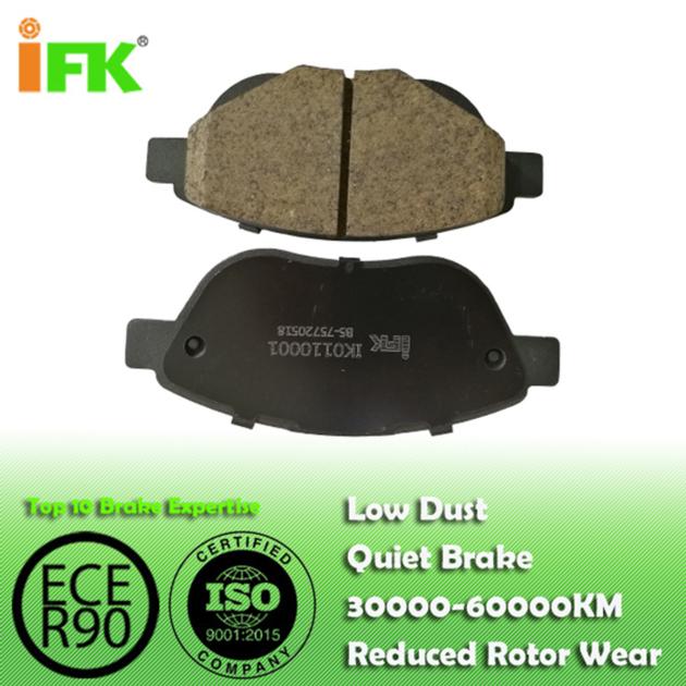425222/GDB1464/D1541 Semi-metallic/Low-metallic/NAO/Ceramic Disc brake pads manufacturer