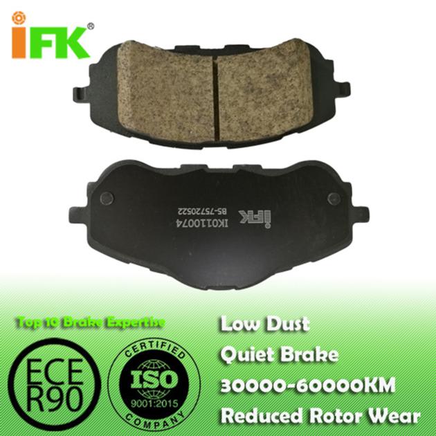 1610428780//D1889 Semi-metallic/Low-metallic/NAO/Ceramic Disc brake pad manufacturer