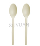 compostable fork,straw and napkin in set packaging