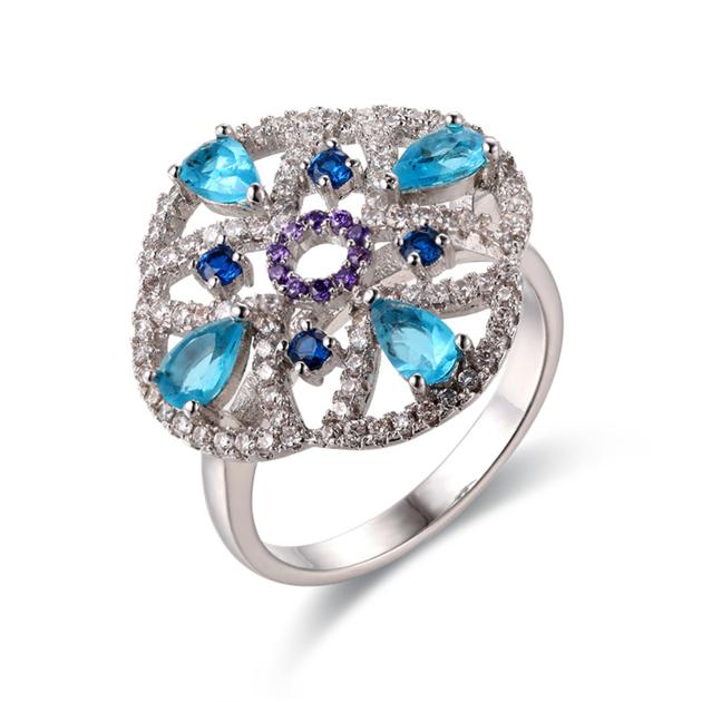 wholesale blue topaz fine jewelry precious and semi-precious jewelrry distributors