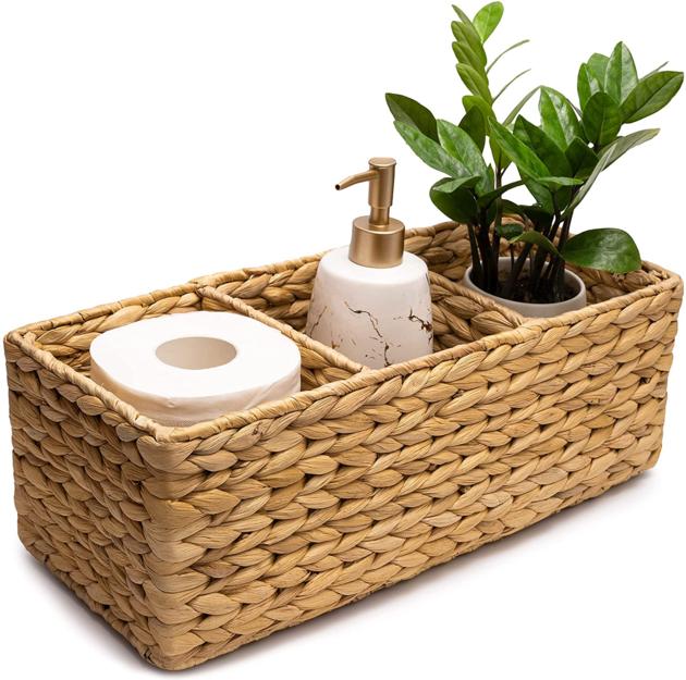 Water Hyacinth Toilet Paper Tank Tray KWTP08