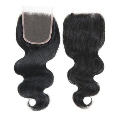 high quality Peruvian Deep Wave Hair Weave With Lace Closure 3 Bundles